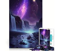 Puzzle de 1000 pièces représentant Un Paysage Spatial Fantastique pour Adolescents (38x52cm) Collection d'œuvres d'art claires et découpées, idéale pour Une détente et Un Moment de Calme