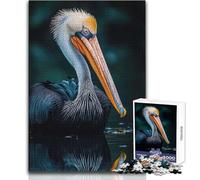 Puzzle de 1000 pièces représentant Un pélican, idéal pour Les Adolescents Jeu éducatif et Stimulant la logique Cadeau Parfait pour Toutes Les Occasions Dimensions 50x75cm