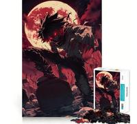 Puzzle de 1000 pièces représentant Un Personnage d'anime dans Un cimetière,idéal pour Les Adolescents Stimule l'esprit,Amusant,sans Espace,Ajustement Parfait,Un Loisir captivant