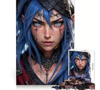 Puzzle de 1000 pièces représentant Un Personnage féminin d'anime, idéal pour Les Adolescents Un Passe-Temps Relaxant et Stimulant la réflexion, avec Un Assemblage Solide, Un Cadeau Parfait (50x75cm)