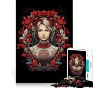 Puzzle de 1000 pièces représentant Un Portrait de Jeune Fille Slave pour Adultes Renforce la mémoire, apaisement, Divertissement, qualité supérieure, Joli Cadeau 38x26cm