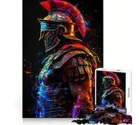 Puzzle de 1000 pièces représentant Un Soldat Spartiate Guerrier, idéal pour Adultes activité relaxante et stimulante, sans Couture, Cadeau Parfait pour Les fêtes (38x26cm)