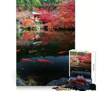 Puzzle de 1000 pièces représentant Un Temple de Kyoto au Japon en Automne Un pour Adultes Ce Puzzle représente Un Temple Japonais en Automne Un Jouet de logique Pure Qui Invite