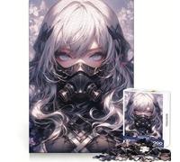 Puzzle de 1000 pièces représentant Une Adolescente Assassin d'anime (38x26cm) Idée Cadeau Parfaite pour Les fêtes