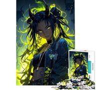 Puzzle de 1000 pièces représentant Une Adolescente d'anime à Monter soi-même Un Cadeau Unique et Artistique pour Un Anniversaire ou Noël (50x75cm)