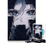 Puzzle de 1000 pièces représentant Une Adolescente d'anime piégée Jeu de mémoire et Verrouillage précis,sans pièces détachées Idéal pour Les Voyages pour Les Petits Cerveaux 38x26cm
