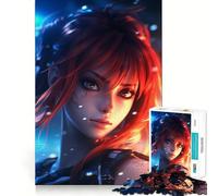 Puzzle de 1000 pièces représentant Une Charmante Jeune Fille Fantastique (38x52cm) Jeu de réflexion, pour se détendre et Passer Un Moment agréable Pièce Artistique Parfaite pour Noël