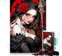 Puzzle de 1000 pièces représentant Une Faucheuse Sexy, idéal pour Adultes Jeu de réflexion Intelligent, Parfait pour renforcer Les Liens familiaux Bords Lisses 38x26cm