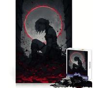 Puzzle de 1000 pièces représentant Une Figure enchaînée dans Un Cercle Rouge,idéal pour Les Adolescents Exercice Mental,Divertissement léger,découpe précise,Cadeau attentionné (50x75cm)