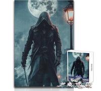 Puzzle de 1000 pièces représentant Une Figure mystérieuse dans Un Paysage Urbain Jeu éducatif pour Adolescents favorisant Le développement des compétences pour Les Occasions spéciales