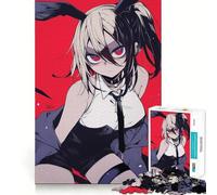 Puzzle de 1000 pièces représentant Une Fille d'anime avec des Oreilles de Lapin Jeu de Construction Solide et sécurisé,idéal pour Les Vacances et Les Loisirs d'intérieur (38x52cm)