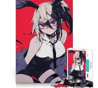 Puzzle de 1000 pièces représentant Une Fille d'anime avec des Oreilles de Lapin Un Divertissement captivant et Stimulant pour des Moments de détente à la Maison (38x26cm)