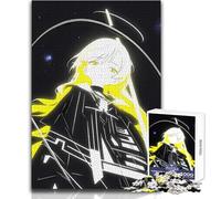 Puzzle de 1000 pièces représentant Une Fille d'anime avec Une auréole dans l'espace Jeu de réflexion et de créativité pour Adultes et Adolescents Idée Cadeau Originale et mémorable Dimensions:50x75cm