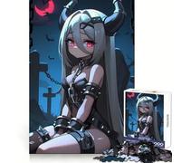 Puzzle de 1000 pièces représentant Une Fille d'anime enchaînée,idéal pour Les Adolescents entraînement de la mémoire,évasion paisible,découpe Impeccable,Cadeau mémorable (38x26cm)