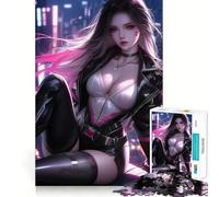 Puzzle de 1000 pièces représentant Une Jeune Fille Japonaise Sexy, pour Adultes Collection Smart Reason Toy Group Joy Bords Lisses Pièce d'art de qualité 38x52cm