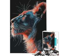 Puzzle de 1000 pièces représentant Une lionne idéal pour Un Anniversaire ou Noël Jeu à Monter soi-même pour Les 14 Ans et Plus (38x26cm)