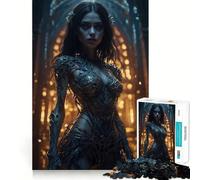 Puzzle de 1000 pièces représentant Une méchante Sexy, idéal pour Les Adolescents Un Jeu de réflexion Amusant et Stimulant, Un Cadeau élégant à Assembler 38x52cm