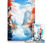 Puzzle de 1000 pièces représentant Une Peinture rupestre représentant Une flûte de Roseau idéal pour Les Adolescents Jeu de logique Pure Relaxant et aux découpes nettes Pièce d'art raffinée (50x75cm)