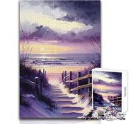 Puzzle de 1000 pièces représentant Une Plage de la mer Baltique, idéal pour Adultes Activité éducative et stimulante, Cadeau Parfait pour Les fêtes Dimensions:50x75cm