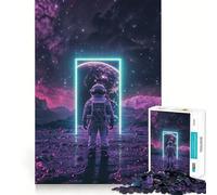 Puzzle de 1000 pièces représentant Une Porte de Portail Spatial, pour Adultes, Jouet Intelligent et Familial, découpe précise, pièce d'art (38x52cm)