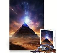 Puzzle de 1000 pièces représentant Une Pyramide égyptienne Antique, idéal pour Adultes Stimule la réflexion stratégique et favorise Une évasion paisible Ajustement précis Un (38x52cm)
