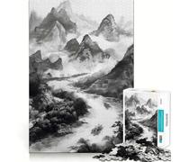 Puzzle de 1000 pièces représentant Une scène Traditionnelle Mystique pour Adultes Jeu intellectuel apaisant Décoration Murale de qualité (50x75cm)