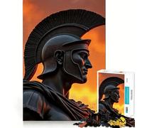 Puzzle de 1000 pièces représentant Une Statue de Guerrier Romain, idéal pour Adultes Stimule la mémoire, Offre Un Divertissement paisible et de qualité supérieure Cadeau mémorable (38x52cm)