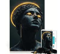 Puzzle de 1000 pièces représentant Une Statue Romaine, idéal pour Les Adolescents Un Jeu Stimulant et Amusant, avec des découpes précises Un Cadeau Parfait pour Les fêtes (38x26cm)