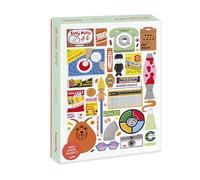 Puzzle de 1000 pièces rétro des années 70 pour adultes | Planche 100 % recyclée de qualité supérieure | Cadeaux rétro | Puzzles Happily