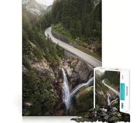 Puzzle de 1000 pièces Road to Paradise pour Adolescents amélioration de la mémoire, détente et créativité (38x26cm)