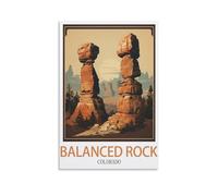 Puzzle de 1000 pièces « Rocher en équilibre » du Colorado : Un Jeu Stimulant et Impossible à résoudre, idéal pour décorer Une Maison (38 x 52 cm).