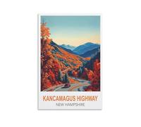 Puzzle de 1000 pièces, Route de Kancamagus, New Hampshire, Puzzle en Papier de 1000 pièces, Jouet éducatif pour Adultes et Enfants, Jeu de détente Familial, 38 x 26 cm