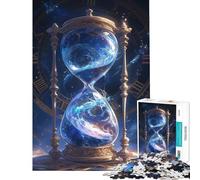 Puzzle de 1000 pièces Sablier du Cosmos Jeu Difficile et Stimulant à partir de 14 Ans (38x52cm)