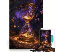 Puzzle de 1000 pièces Sablier Espace-Temps pour Adolescents, défi cérébral, Jeu de détente, découpe précise, œuvre d'art 38x52cm