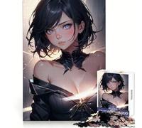 Puzzle de 1000 pièces Sakura, Personnage d'anime, pour Adultes : Stimulation Cognitive, Relaxation Facile, Bords Nets, Cadeau Unique (50x75cm)