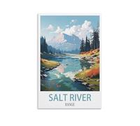Puzzle de 1000 pièces Salt River Puzzle, Puzzle en Papier de 1000 pièces, Jouet éducatif pour Adultes et Enfants, Jeu de détente Familial, 26 x 38 cm