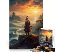 Puzzle de 1000 pièces Samouraï tapi dans Les Montagnes pour Adolescents Un défi intellectuel Stimulant, Amusant et Relaxant, avec Une découpe précise, idéal comme Cadeau Festif (50x75cm)