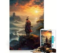 Puzzle de 1000 pièces Samouraï tapi dans Les Montagnes pour Adolescents Un défi intellectuel Stimulant, Amusant et Relaxant, avec Une découpe précise, idéal comme Cadeau Festif (50x75cm)