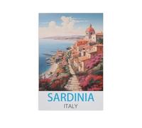 Puzzle de 1000 pièces, Sardaigne Italie, pour Adultes et Enfants - Puzzle en Papier - Kit de Bricolage pour décoration d'intérieur (50 x 70 cm) - -FU4