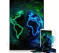 Puzzle de 1000 pièces Sauvez la Terre Mère pour Adolescents Un Jeu Stimulant et Calme, idéal pour Les fêtes (38x52cm)