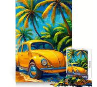 Puzzle de 1000 pièces Scarabée Jaune sur Plage Tropicale pour Adolescents idéal pour développer Leur Esprit d'analyse Leur agilité et Leur Sens de l'organisation Un Cadeau Parfait pour Les fêtes !