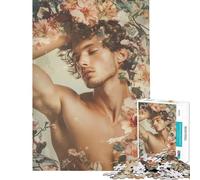Puzzle de 1000 pièces Séduction Florale activités Amusantes à Faire à la Maison mais Jeu Impossible drôle et Humoristique pour Les 14 Ans et Plus (38x26cm)