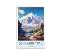 Puzzle de 1000 pièces, Sentier John Muir Californie, Puzzle en Papier de 1000 pièces, Jeu de détente pour Adultes, 70 x 50 cm