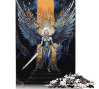 Puzzle de 1000 pièces « Sérénité céleste » - Puzzle carré créatif en Bois pour Adultes - Cadeau de Noël - 1000 pièces (75 x 50 cm)