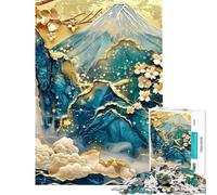 Puzzle de 1000 pièces Sérénité ﹨u Tranquillité Puzzles pour Adolescents Difficile Difficile Chaque pièce est Unique Jouets Jeux éducatifs (Taille 50x75cm)