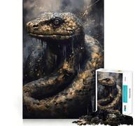 Puzzle de 1000 pièces Serpents et êtres surnaturels pour Adolescents, Jeu Intelligent, découpe précise, Cadeau Exquis (38x52cm)