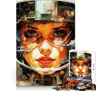 Puzzle de 1000 pièces Sexy Space Cosmos Beauty pour Adolescents, Jeu de logique mentale, Loisirs, Bords Fins, Cadeau spécial 38x26cm