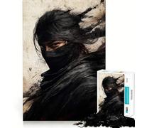 Puzzle de 1000 pièces Shadow Warrior Graffiti Artwork pour Adolescents, Jouet Anti-Stress, découpe Nette, liste de souhaits du Père Noël 38x52cm
