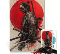 Puzzle de 1000 pièces Shinobi ou Ninja pour Adolescents Jeu de logique Claire Passe-Temps Calme Découpe Parfaite Cadeau Classique 50x75cm