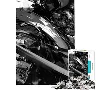 Puzzle de 1000 pièces Shoguns Shadow pour Adolescents idéal pour Un Anniversaire ou Noël Jeu Familial Difficile à partir de 14 Ans (38x26cm)